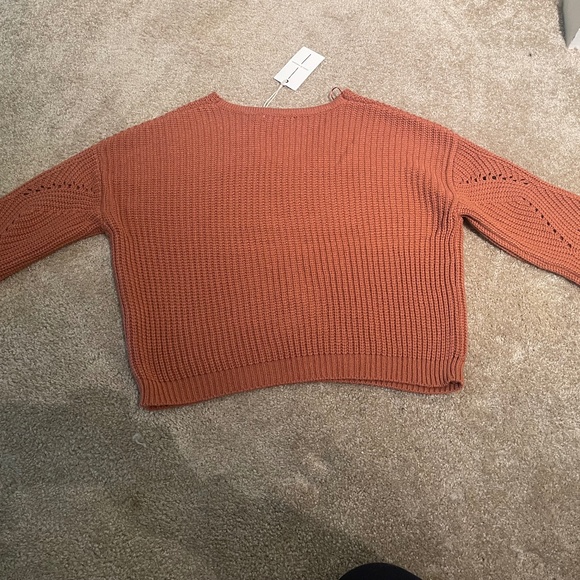 Moon and Madison Cropped Sweater - Picture 3 of 3